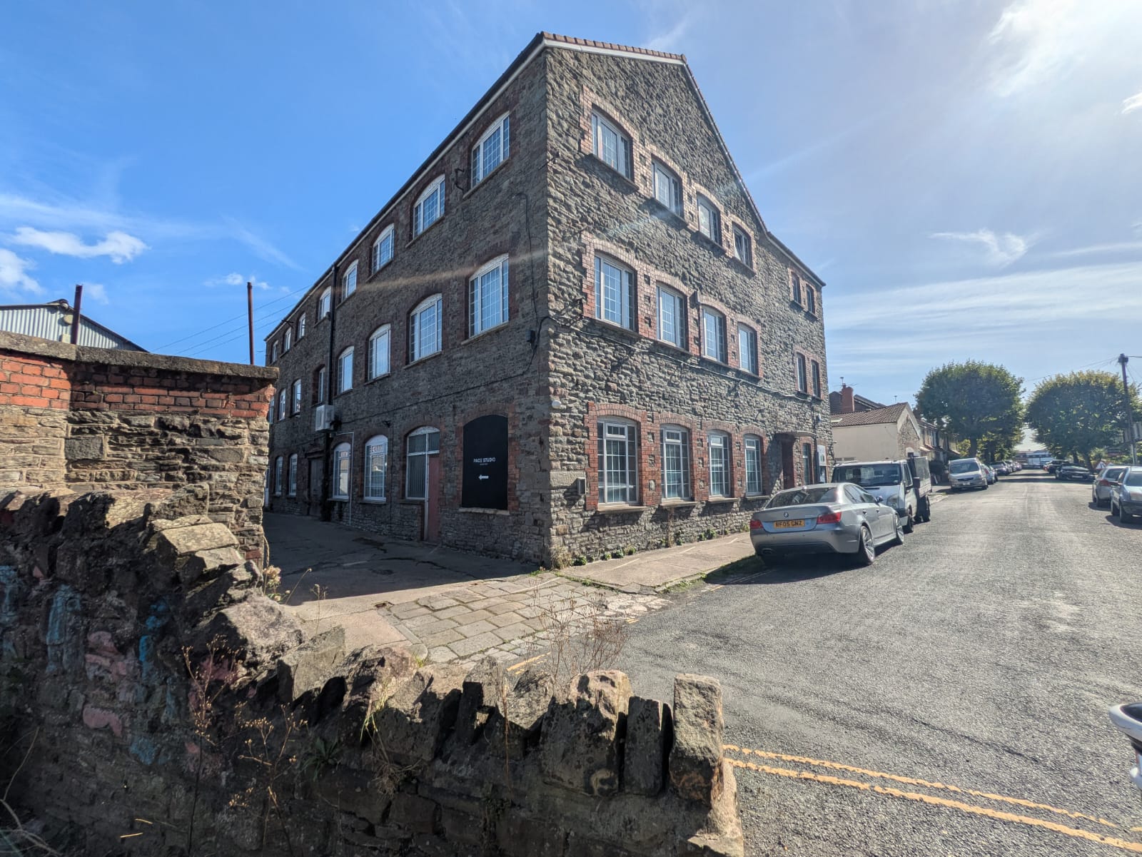 Pace Studio Bristol — stone exterior on Parnall Road